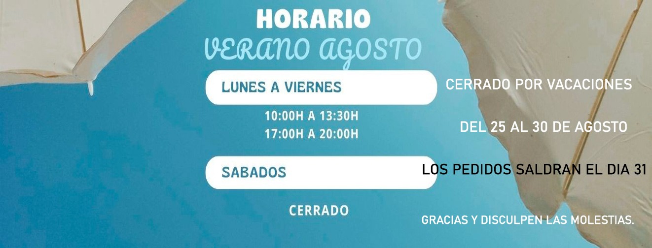 HORARIO DE AGOSTO
